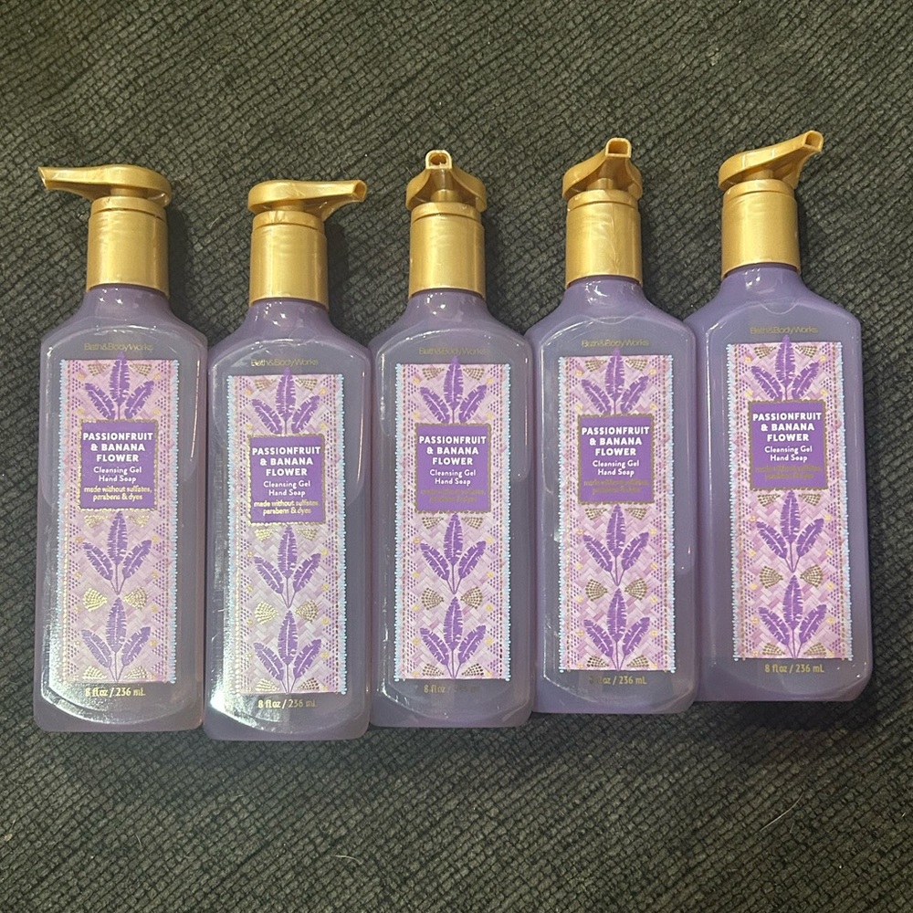 Bath and body works Passionfruit & Banana flower Hand soap - Set of 5